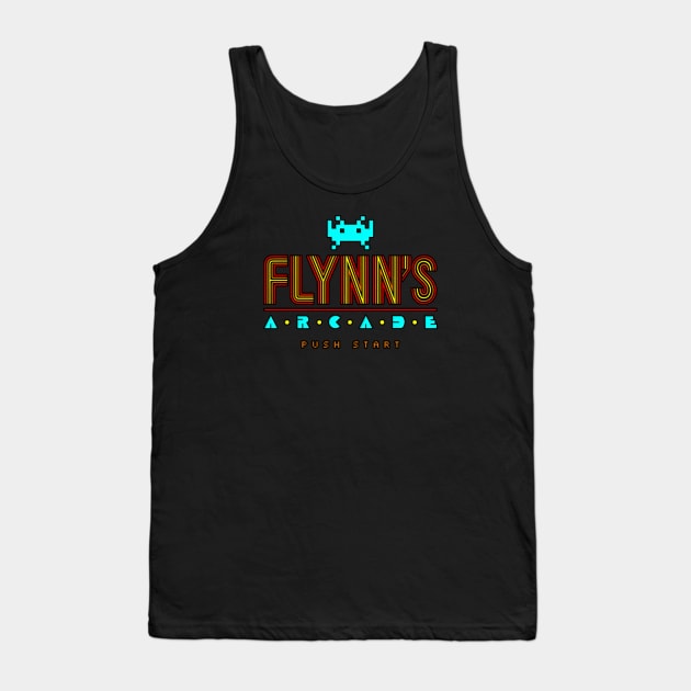 Flynn's Arcade Tank Top by JCD666